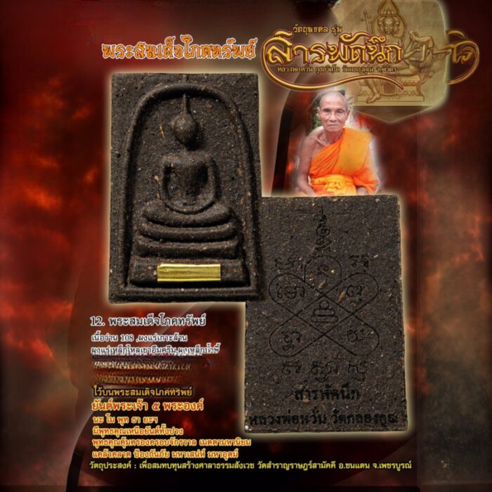 Phra Somdej by LP Wan Phra Somdej Blessed by LP Wan 2561