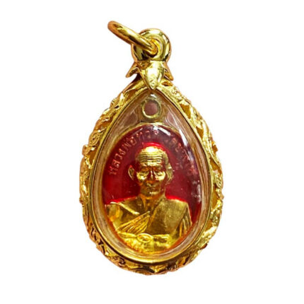 LP Thuad Thai Amulet Pendentif en or