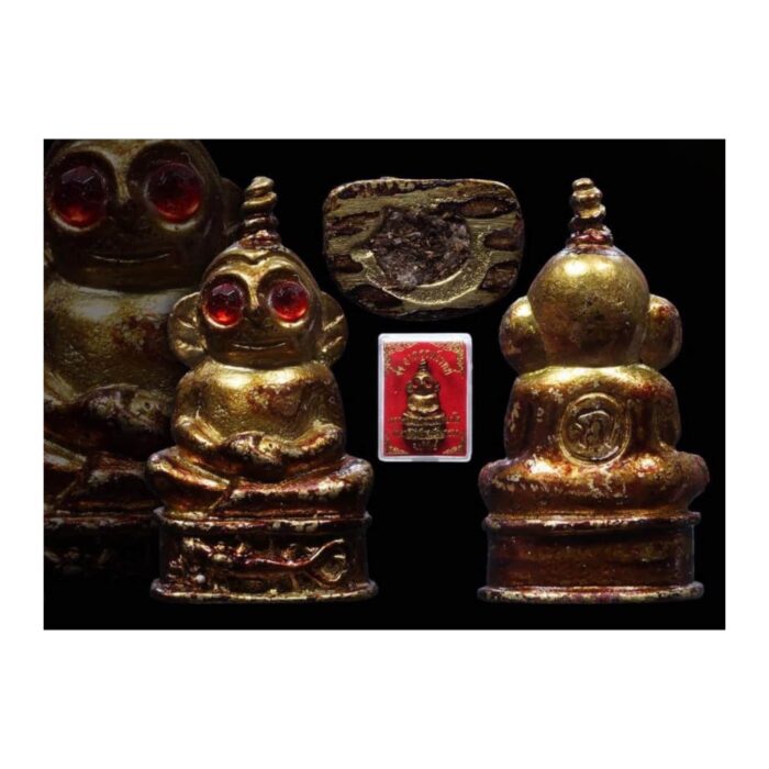 ngang lpkoi3 Phra Ngang Red Eyes Mini Statue by LP Koi