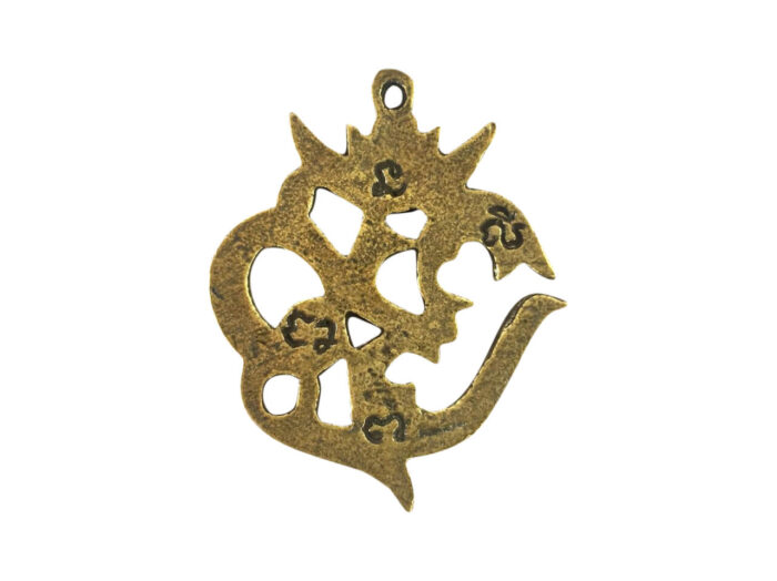 om1 1 Om Thai Amulet Feng Sui Pendant