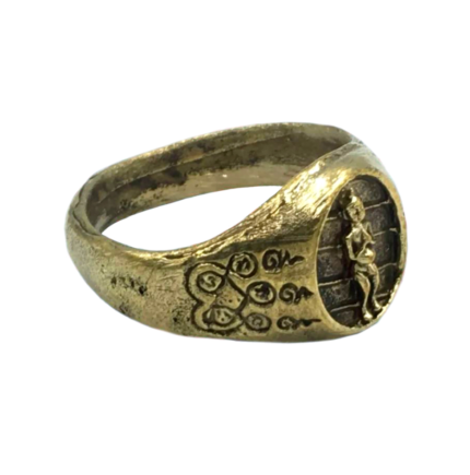 Kuman Thong Gold Ring Thai Amulet