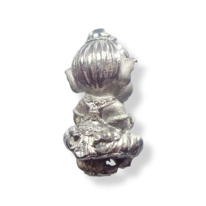 ajarnlek silverganesh1 Ganesha Figure Statue Ajarn Lek 2561