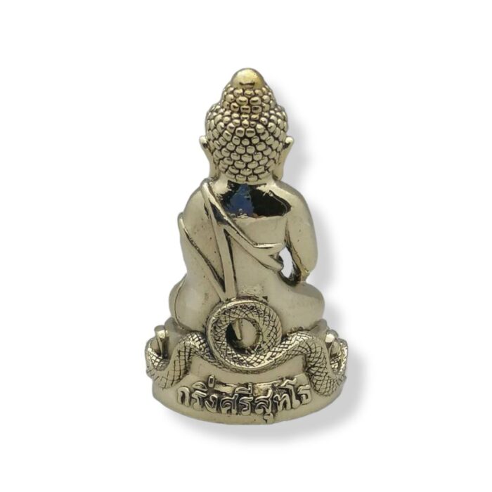 kring whitegold1 Phra Kring Buddha Figure 90 Years LP Khambu