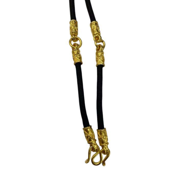 Triple-Hook Amulet Rope Necklace - Image 2